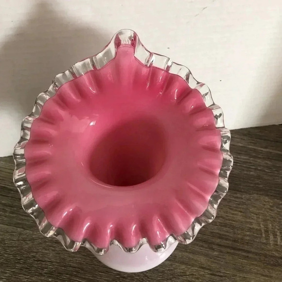 Vintage Fenton Peach Crest Jack in the Pulpit - Picture 3 of 10